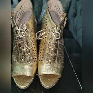 Womens Wedge herl shoes